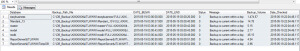 Backup History Monitoring