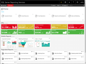 SQL Server Reporting Services 2016