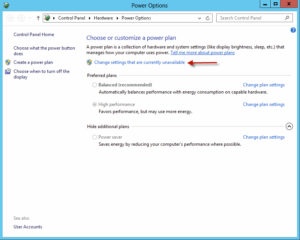 Windows Server Powerplan für mehr Performance anpassen Windows Server Powerplan für mehr Performance anpassen