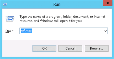 Windows Firewall öffnen via Commandline