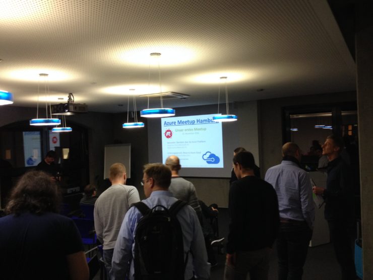 Begrüssung Azure Meetup Hamburg - November 2016
