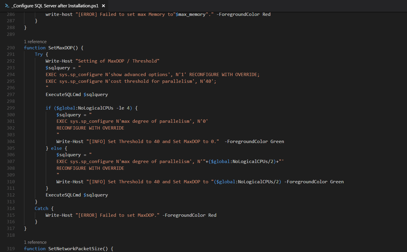 #4 SQL Server Configuration – implement Best Practices