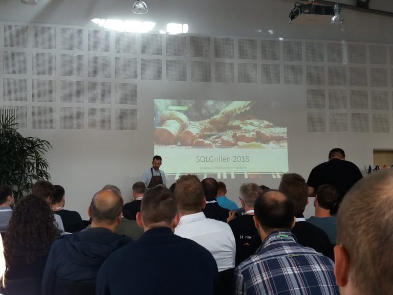 SQLGrillen 2018 – unter vielen Größen