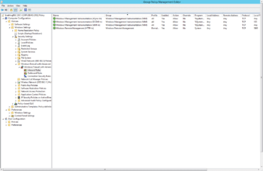 GruppenRichtlinien WMI Inbound